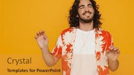  Presentation with yellow music - 