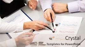  Presentation with people - Theme consisting of positive work - image of business people s background and a lemonade colored foreground