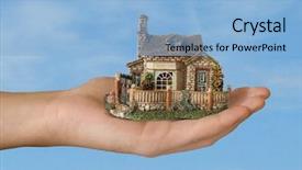  Presentation with land - Presentation consisting of wet stones in zen background and a dark gray colored foreground