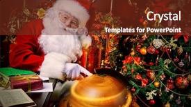  Presentation with miracles - Amazing PPT theme having post and plans to travel backdrop and a tawny brown colored foreground