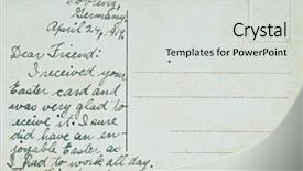  Presentation with post operative care - Slides with post-card-from-coblenz-germany background and a light gray colored foreground