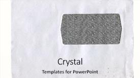  Presentation with envelope - Audience pleasing slides consisting of red lipstick kiss mark backdrop and a pink colored foreground