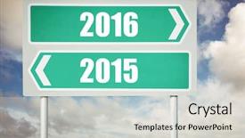  Presentation with white clay tiled roof - PPT layouts with post modern - arrow against white room background and a light gray colored foreground