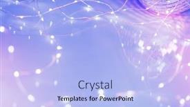  Presentation with new year - PPT theme having postcard-for-the-new-year background and a light blue colored foreground