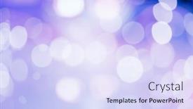  Presentation with new year - Presentation theme consisting of postcard-for-the-new-year background and a sky blue colored foreground