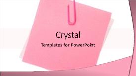  Presentation with post it note - Presentation enhanced with postit - colorful post-it notes with clip background and a lemonade colored foreground