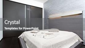  Presentation with bedroom modern - Cool new presentation with postmodern - modern minimalism style bedroom interior backdrop and a gray colored foreground
