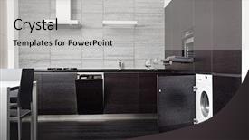  Presentation with build - Beautiful PPT theme featuring cyclist repairing a bike against green nature in summer on a sunny day at afternoon backdrop and a coral colored foreground