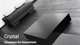  Presentation with modern black and white trees - Amazing PPT layouts having postmodern - part of modern sitting room backdrop and a dark gray colored foreground