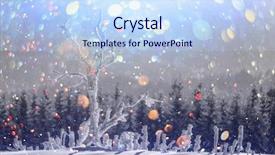  Presentation with winter landscape winter tree - Beautiful theme featuring postprocessing effect christmas holiday collage backdrop and a  colored foreground