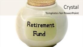  Presentation with profident fund - Amazing slides having pot money - retirement fund jar backdrop and a lemonade colored foreground