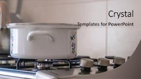  Presentation with power to gas - Slides consisting of pot stands on a gas background and a  colored foreground