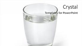  Presentation with water glass - Cool new presentation design with perfect picnic close-up top view of wicker basket with apples book hat and denim jacket lying on the grass outdoors backdrop and a gray colored foreground.