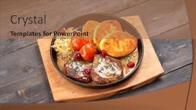  Presentation with potato - 