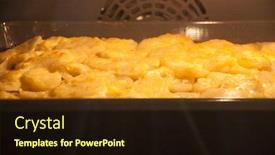  Presentation with baking - Slides featuring potatoes-baking-in-toaster-oven background and a wine colored foreground