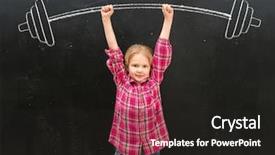  Presentation with love christ christian hands - Colorful PPT theme enhanced with potentiel - lovely little girl rising up backdrop and a dark gray colored foreground