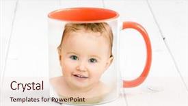  Presentation with pottery - Amazing theme having pottery kid - small orange cup with bright backdrop and a lemonade colored foreground