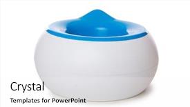  Presentation with white relativity theory - Presentation design having potty isolated on the white background and a white colored foreground