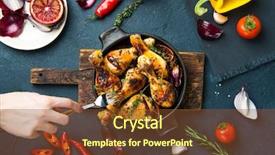  Presentation with non veg food chicken biryani - Presentation with poultry - roasted chicken drumsticks homemade roasted background and a tawny brown colored foreground