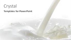  Presentation with milk splash - 