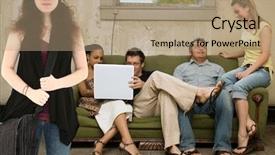  Presentation with cheap - PPT theme enhanced with poverty education - group of college study buddies background and a  colored foreground