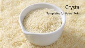  Presentation with jasmine - Beautiful slides featuring poverty free - jasmine rice with measured daily backdrop and a lemonade colored foreground