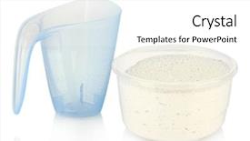  Presentation with powder - Presentation theme featuring wooden carve folding chinese style hand fan on white background background and a lemonade colored foreground