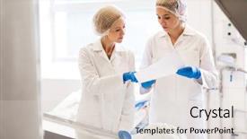  Presentation with food ice - PPT layouts enhanced with powdered milk at ice background and a lemonade colored foreground