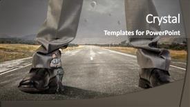  Presentation with power media - PPT theme with power and domination are absolut background and a  colored foreground