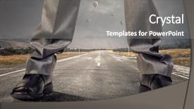  Presentation with power media - PPT theme consisting of power and domination are absolut background and a  colored foreground