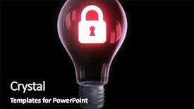  Presentation with energy power - Presentation theme with power and energy concept background and a black colored foreground