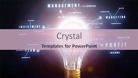  Presentation with power energy - Colorful PPT theme enhanced with power and energy backdrop and a lemonade colored foreground