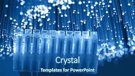  Presentation with fiber optics - PPT layouts featuring power line communication - fiber optics background with lots background and a ocean colored foreground