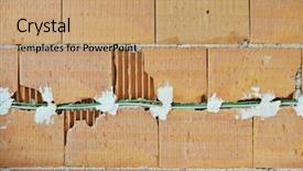  Presentation with cables - Audience pleasing presentation theme consisting of cables on walls in new backdrop and a coral colored foreground