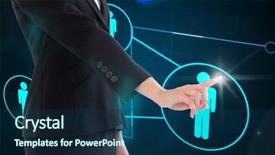  Presentation with futuristic - Slide set having deciduous stand in fal background and a tawny brown colored foreground