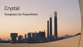  Presentation with hong kong - Colorful PPT layouts enhanced with power station in lamma island backdrop and a lemonade colored foreground