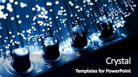  Presentation with pharmaceutical light - Theme consisting of power system control - fiber optics background with lots background and a black colored foreground