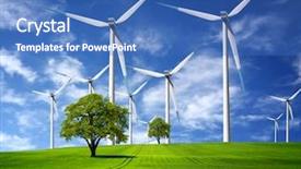  Presentation with power - PPT theme enhanced with power background and a teal colored foreground