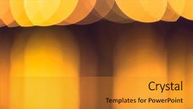  Presentation with traffic - Audience pleasing slide deck consisting of ppt - abstract background of the defocused backdrop and a gold colored foreground