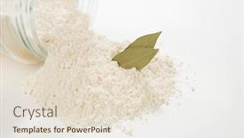  Presentation with solution - Amazing theme having practical-solution-add-bay-leaf backdrop and a lemonade colored foreground