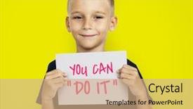  Presentation with motivation - Presentation theme featuring practice practice practice - motivation concept background and a coral colored foreground