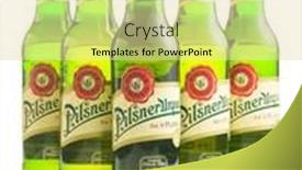  Presentation with beer bottle - 