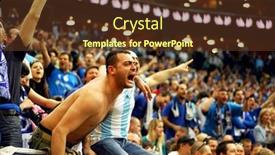  Presentation with champions league - Beautiful presentation featuring prague-czech-republic-april-5 backdrop and a tawny brown colored foreground