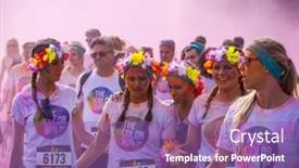  Presentation with color run - 