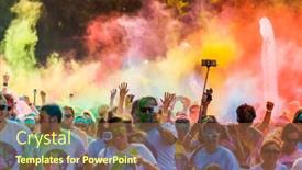  Presentation with color run - 