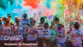  Presentation with color run - 