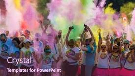  Presentation with color run - 