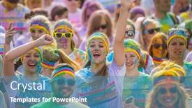  Presentation with color run - 