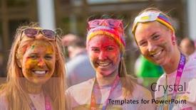  Presentation with color run - 