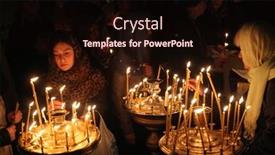  Presentation with easter church - Beautiful slides featuring prague-czech-republic-may-5 backdrop and a wine colored foreground